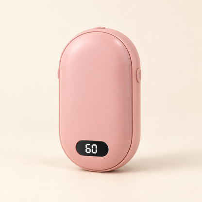 Chauffe-mains rechargeable avec écran
